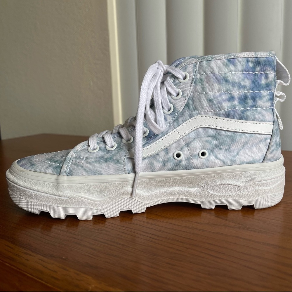 Vans Sentry Sk8-Hi Wafflecup Shoes Pastel Tie Dye Women’s 7/Men’s 5.5 - Picture 3 of 13